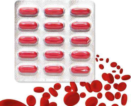 [BRSRMYAYDF6RAC34] Iron, Folic Acid Supplement, Vitamin C & Vitamin-B12 | Supports Blood Building, Immunity and Energy