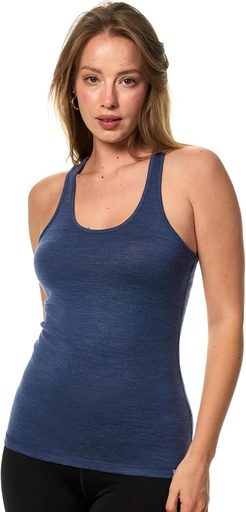 [BRSRE2QKPMBQKYDZ] Merino Wool Tank Top Women - Active Merino Wool Undershirt Moisture Wicking Breathable Anti-Odor Lightweight Base Layer