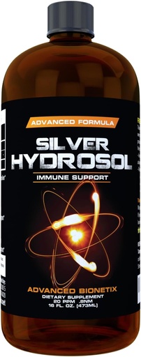 [BRSWGGQNBV7R6CTK] Pharmacist Recommended 16 oz Advanced Bionetix Colloidal Silver Hydrosol, All Natural & Promotes A Healthy Immune System. Colloidal Silver That Actually Works!