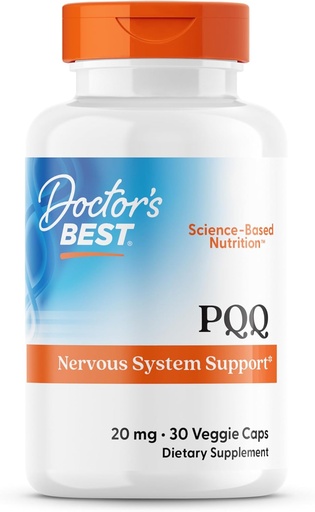 [BRSWIEILOZ4R6ALC] Doktorlar BioPQ, Nervous System Support, Non-GMO, Gluten Free, Soy Free, Vegan 30 Veggie Caps