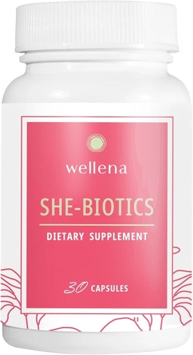 [BRSRAEAEOR5AKF33] Wellena She-Biotics by Magdalena | 30 Capsules, 30 Servings