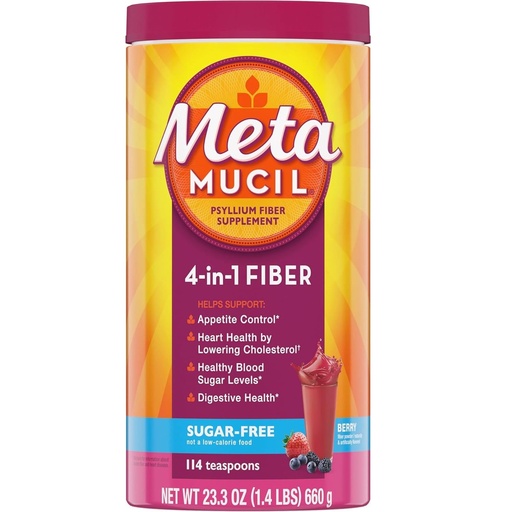 [BRSWIYYMCN7R6ADM] Metamucil - Berry (23.3 oz.)