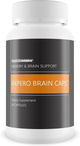 [BRSROBQFOAFQAEY4] Axpero Cerveau Caps - Notre meilleur supplément de soutien au cerveau mémoire pour les femmes et les hommes - Axpero Oral Memory Complement pour le cerveau - Suppléments cerveau pour la mémoire et le focus - Vitamines mémoire Soutien mémoire cerveau
