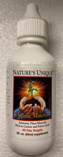 [BRSW2H36DIGWMD3U] Organic Minerals with Fulvic Acid | Nature's Unique | All Natural | 2 oz. | 45-Day Supply