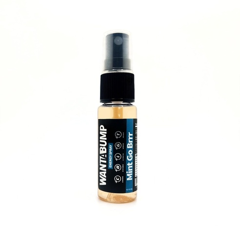 [BRSROBTROIMREG3J] Want A Bump Energy Spray & Breath Freshener | 400mg Caffeine | B 3, 6, 12 Vitamin Spray | Electrolytes Spray | No Jitters | No Crash | Oral Spray