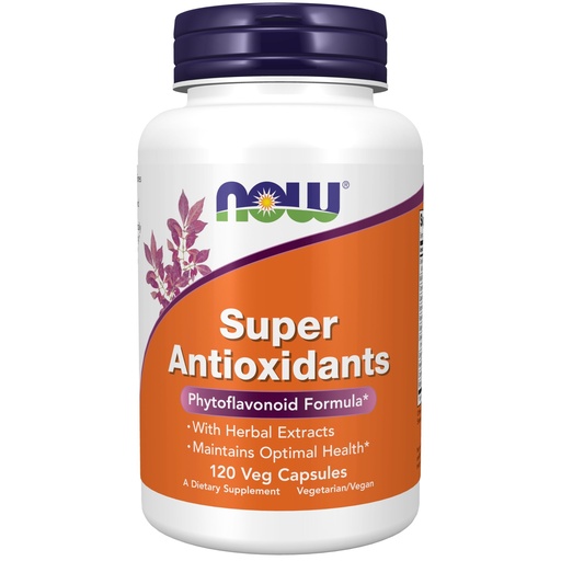 [BRSWIY32BQIR6YL4] NOW Supplements, Super Antioxidants with Herbal Extracts and a Broad Spectrum of Flavonoids for Immune Support, 120 Veg Capsules