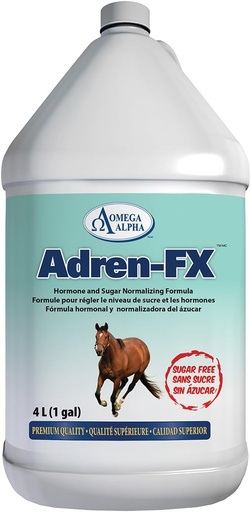 [BRSWI2YNBUDBCH3O] Omega Alpha Adren-Fx Cushings Formula Gallon (128 ounces)