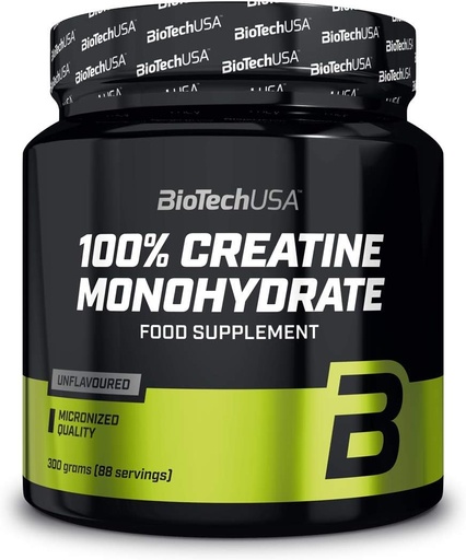 [BRSWIFQ3AV4GIYLK] 100% Creatine Monohydrate - 0.661 lbs (Pot) - Biotech