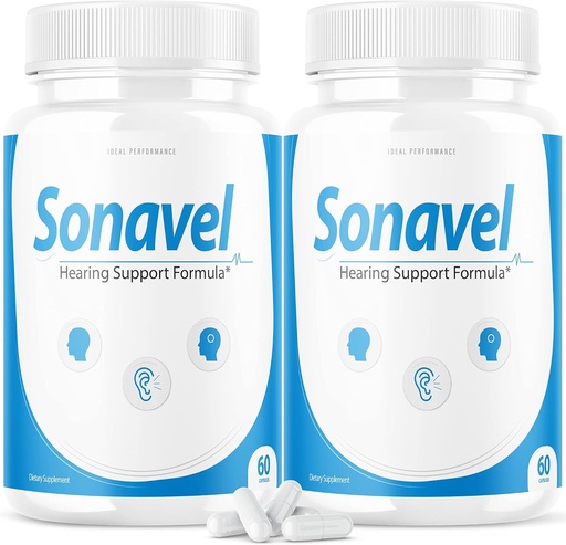 [BRSW2BT3AF7QE33H] IDEAL PERFORMANCE (2 Pack) Sonavel Hearing Support Formula Tinnitus Pillen Supplement (120 Capsules)