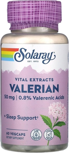 [BRSWIYTYO4ARU2AZ] SOLARAY Valerian juuriuute 50 mg 
