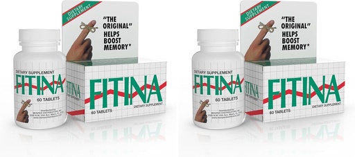 [BRSROBL6PNYR43DO] Khởi động bộ nhớ, Cognitive Aid, Brain Health (60 Bảng/Pack of 2)