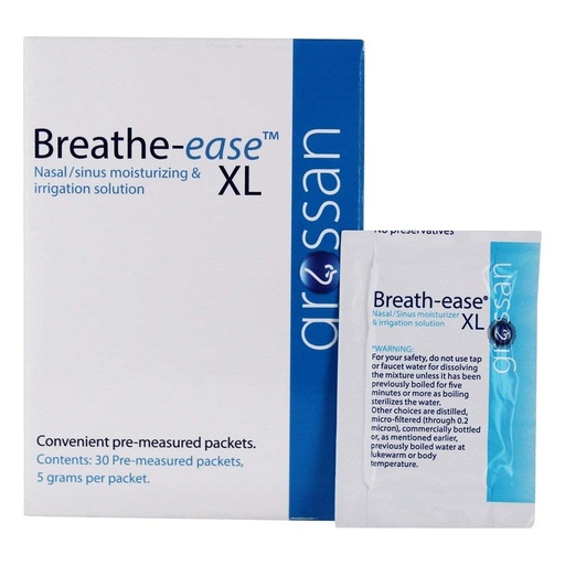 [BRSWIY32BF4REFL4] Breathe-Easexl Nasal Sinus Irrigation Packets, 30 Count