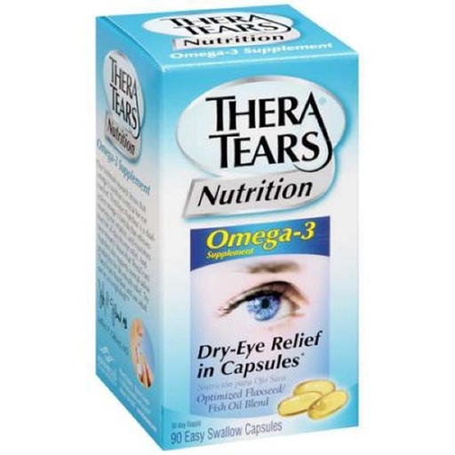 [BRSWIGYOOMIWI33O] Thera Tears Eye Nutrition Softgels 90 ct (6 Pack)