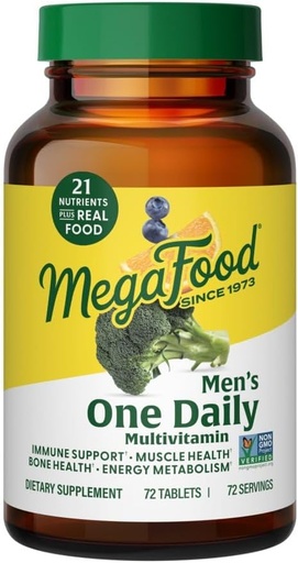 [BRSWG2YEOYCGEDIU] MEGAFOOD Mäns One Daily, 72 CT