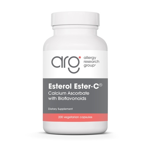 [BRSWIYYLB56G2HT2] Allergy Research Group Esterol Ester C - Delivers 1.35 g Vitamin C - Buffered Vitamin C with Bioflavonoids & Quercetin - Immune & Antioxidant Support - 200 Servings - 200 Capsules