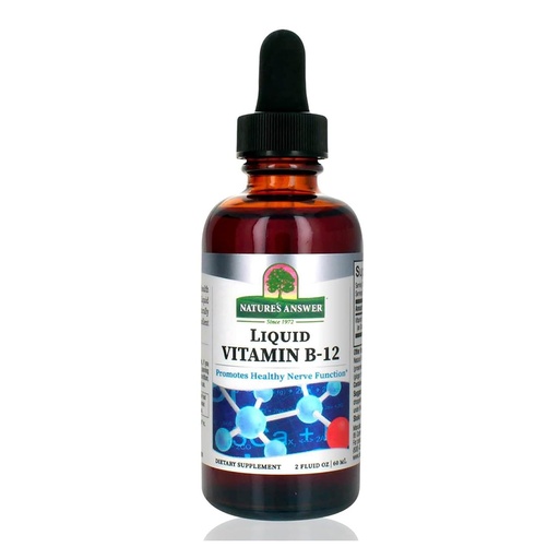 [BRSWIED6CUEBYEDK] Natures Answer Liquid B12, 2 oz