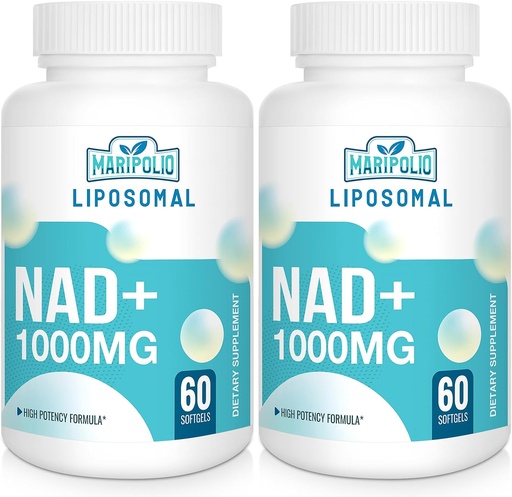 [BRSRMGANOANGEE3B] Liposomal NAD+ Supplement 1000 mg 