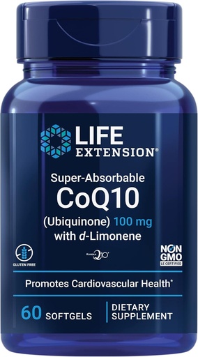 [BRSRAYYYOV7BUDTO] Super Omega-3 240 Softgels Fish Oil Bundle con Superabsorbable CoQ10 60 Softgels Heart Health Suplemento