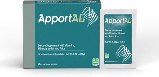 [BRSWGGQEPIBAYCDF] ApportAL 19-in-1 Complete Daily Multivitamin & Mineral Supplement | Sucrosomial Iron, Magnesium, Zinc, Iodine, Selenium, Vitamin C, D, E, B-Complex | Energy, Immunity, Antioxidant Support | 14 Packets