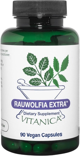 [BRSWIZQ6OUPGGFDO] Vitanica Rauwolfia Extra, Cardiovascular Support Supplement, Vegan, 90 Capsules