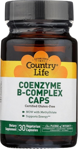 [BRSWIY3ROEDWOHDI] Country Life Coenzyme B Complex, 30-Count