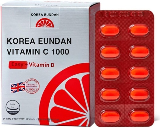 [BRSROBQEC4AQGHY7] Generic Korea Eundan Vitamin C 1000 Easy+Vitamin D