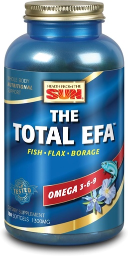 [BRSWIYQ3OEOR2HL4] Health from The Sun The Total EFA, 180 Softgels