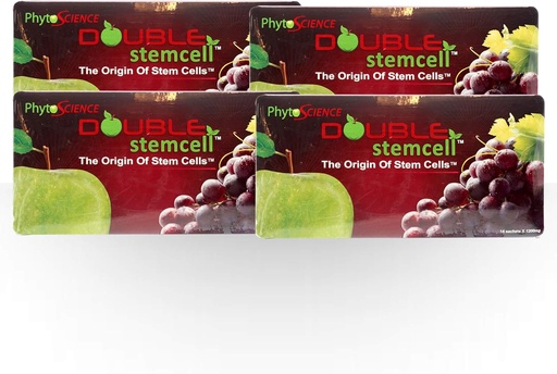 [BRSWYBIZCMCBM2TH] 4 Pack PhytoScience Doppia Stem Cell Apple Grape StemCell Anti Aging Swiss Quality Formula