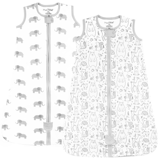 [BRSW2YABCQFB4AI6] Mama Cheetah 아기 Sleep Sack 0.5 TOG, 유기 면 아기 착용할 수 있는 담요 2 층 지퍼, 신생아 유아 유아 유아 유아 유아 소년 소녀를 위한 Swaddle Transition 아기 침낭, 6-12 달