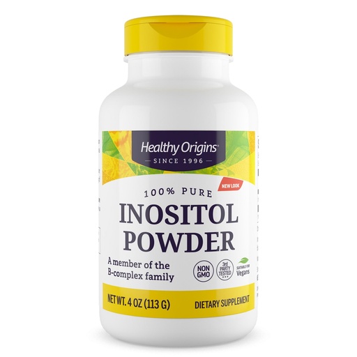 [BRSWIYQYO57GI2TM] Healthy Origins Inositol Powder Non-GMO, 4 Ounce