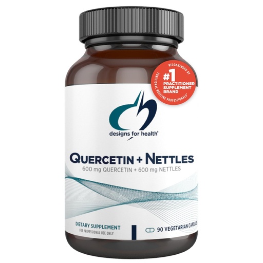 [BRSWIYQPBN4GKDY5] Designs for Health Quercetin + Nettle Supplement - Nettle Leaf + Quercetin Supplements with Flavonoids - Powerful Antioxidants for Immune Support (90 Vegan Capsules)