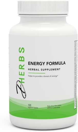 [BRSWIGIZCQMG2HLG] Dherbs Energy Formula, 100-Count Bottle