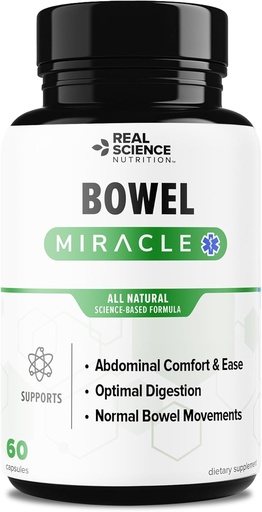 [BRSRMBDRO5YBYCQV] Offers Bowel Miracle: Natural Solution for Gut Health, Abdominal Discomfort, Lower Bowel Formula, Aiding IBS and Chronic Bloating