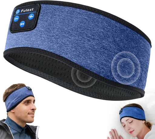 [BRSRMBALAEMBA232] Sleep Headphones Headband10Hrs Bluetooth Headband with Cozy Earbuds Comfortable Sleeping Headphones for Side Sleepers, Sleep & Lounge Gift Idea for Women Men