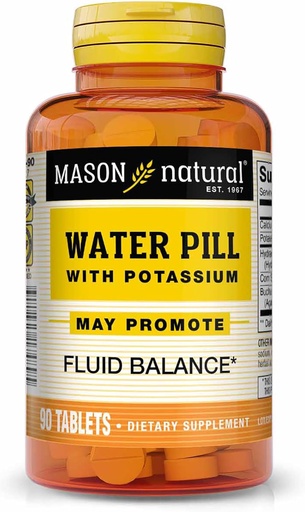 [BRSWKHQGCEHQOCDE] MASON NATURAL Herbal Diuretic Water Pill with Potassium