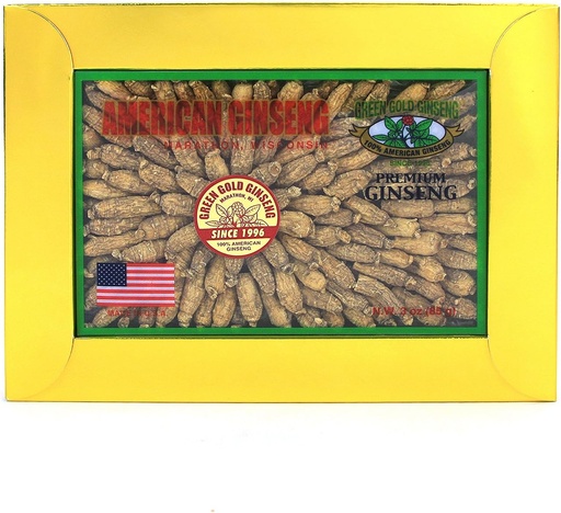 [BRSWECQKBV5RSCQ6] SKU CZ 126-3 | Short Small #1 Roots | American Ginseng Roots from Marathon County, WI | 3oz Box, B06XCN2MS3