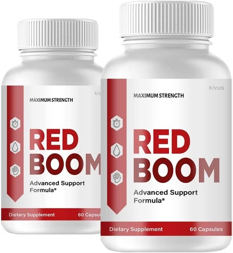 [BRSROZYHCRYQOHQ6] Red Boom Capsules - Red Boom Advanced Capsules (2 Pack, 120 Capsules)