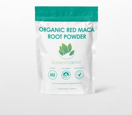 [BRSRMED7BENRMCI3] Organic Red Maca Root Powder, 500 Grams (1, lbs.), adult al Perú, ric en antiòxidants, Ajuda a l'Energia, Stamina, Endància, sistema de força i Imnegu, No Additius, Nompadors.