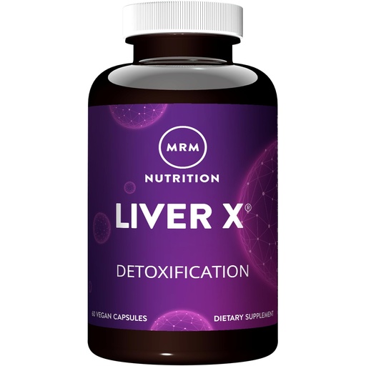 [BRSWIYQOAUIAOEYV] MRM Nutrition Liver X - Vegan Liver Support with Milk Thistle, N‑Acetyl Cysteine, Alpha‑Lipoic Acid, B-Vitamins & Jiaogulan, Natural Wellness Support for Women & Men, Gluten‑Free - 30 Servings