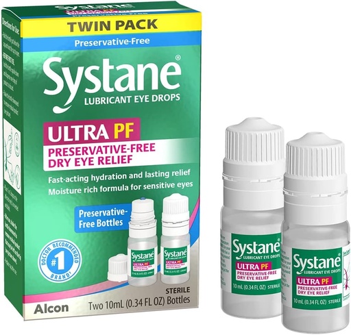 [BRSROYA2O54GE2TB] Systane Ultra multi-Dose Konservativne-free kapljice za oči Twin Pack (2x10ml)
