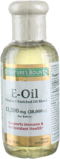 [BRSWIBQNAUHR6GTK] Nature's Bounty E Oil 30, 000iu, 2.5 Fl. Oz