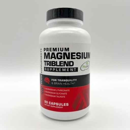 [BRSROHT6CIPG2G3L] Magnesium Triblend - Magtein L-Threonate for Memory - Glycinate for Sleep - Taurate for Vascular Health, Cramps & Recovery - High Bioavailability Chelated Magnesium Complex