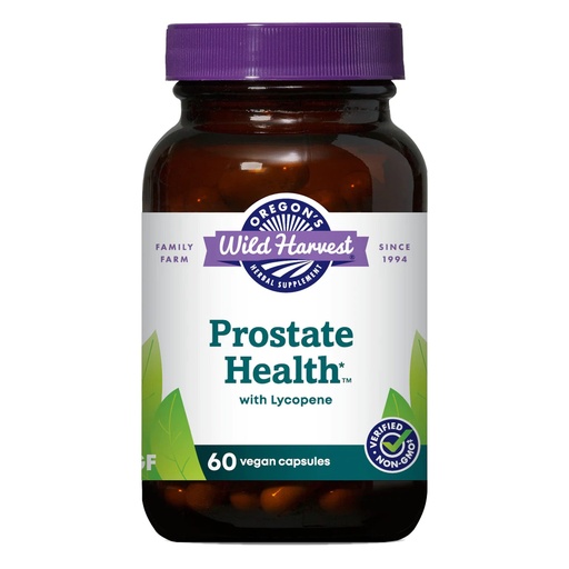 [BRSWIFA3DJ7R43Q7] Oregon's Wild Harvest Prostate Health™ with Lycopene Capsules, 60 Count