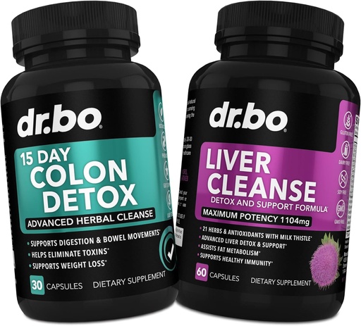 [BRSW2HDYCUNG2FA7] Colon & Máj Cleanse Detoxy Support Supplement - 15 napos Intestinal Cleanse Pills & Probiotic for Bloating & Daily Constation Relief - Milk Thistle Dandelion Caps & Aid Epehólyag kiegészítők