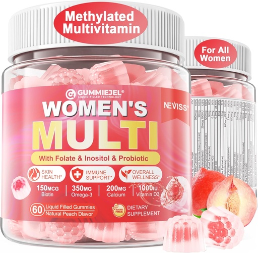 [BRSRAFD7DEIGCCAU] NEVISS mulleres multivitamínico Gummies