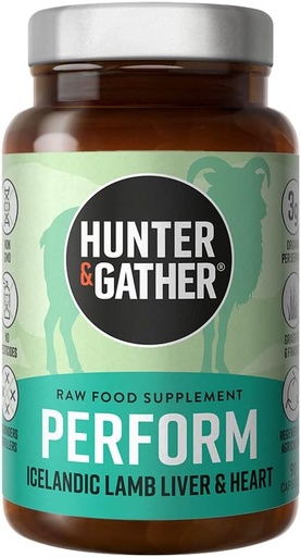 [BRSWYYL2OYNGC3I7] Hunter & Gather Nose to Tail - 90 Perform Capsules | Wild, Grass Fed Icelandic Lamb Ancestral Inspired Supplements| Raw Freeze-Dried Lamb | No GMO Feeds, Antibiotics Or Hormones