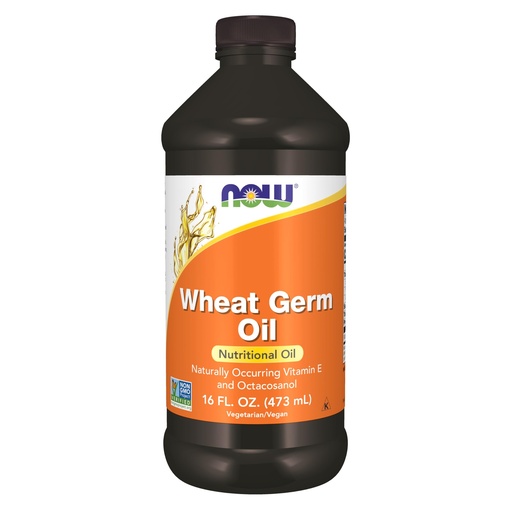 [BRSWIYQDBUEBSEY7] NOW Foods Supplements, Wheat Germ Oil with Essential Fatty Acids (EFAs), Nutritional Oil, 16-Ounce