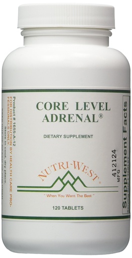 [BRSWIYQHBJ7GIHLU] Nutri-West - Core Level Adrenal - 120
