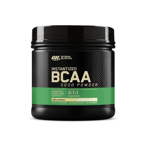 [BRSWIYANDIAA4EDY] Optimum Nutrition Instantized BCAA Powder, Unflavored, Keto Friendly Branched Chain Essential Amino Acids Powder, 5000mg, 60 Servings (Packaging May Vary)