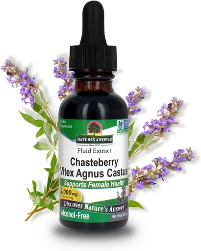 [BRSWIYTYO4HW2ADO] Απάντηση της φύσης χωρίς αλκοόλ Vitex Berry, 1-Fluid Ουγγιά 